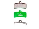 DISC C 27 Bremsbelag, organisch für Shimano 4-Kolben Bremsen (alle Modelle), TRP Quadiem / grün / ORGANISCH