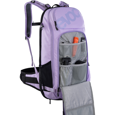 FR TRAIL E-RIDE Protektorenrucksack, 22 L / purple rose / M/L
