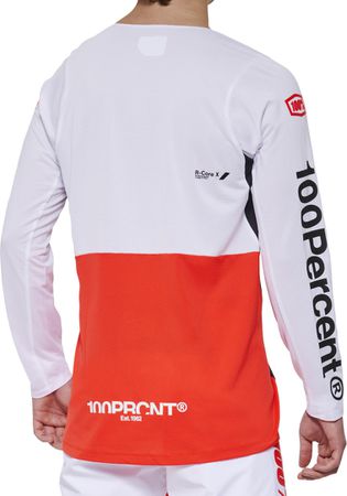 R-CORE-X Long Sleeve Jersey / black-peach / L