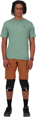 TARN Herren-Merino-Kurzarmshirt / thyme/cypress / XXL
