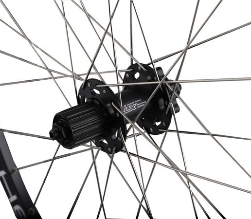 KONSTANT Hinterrad (Tour/MTB) / schwarz / 26", HELIX 32L 25mm, Disc CL, XT-Nabe FH-M800 135/5mm
