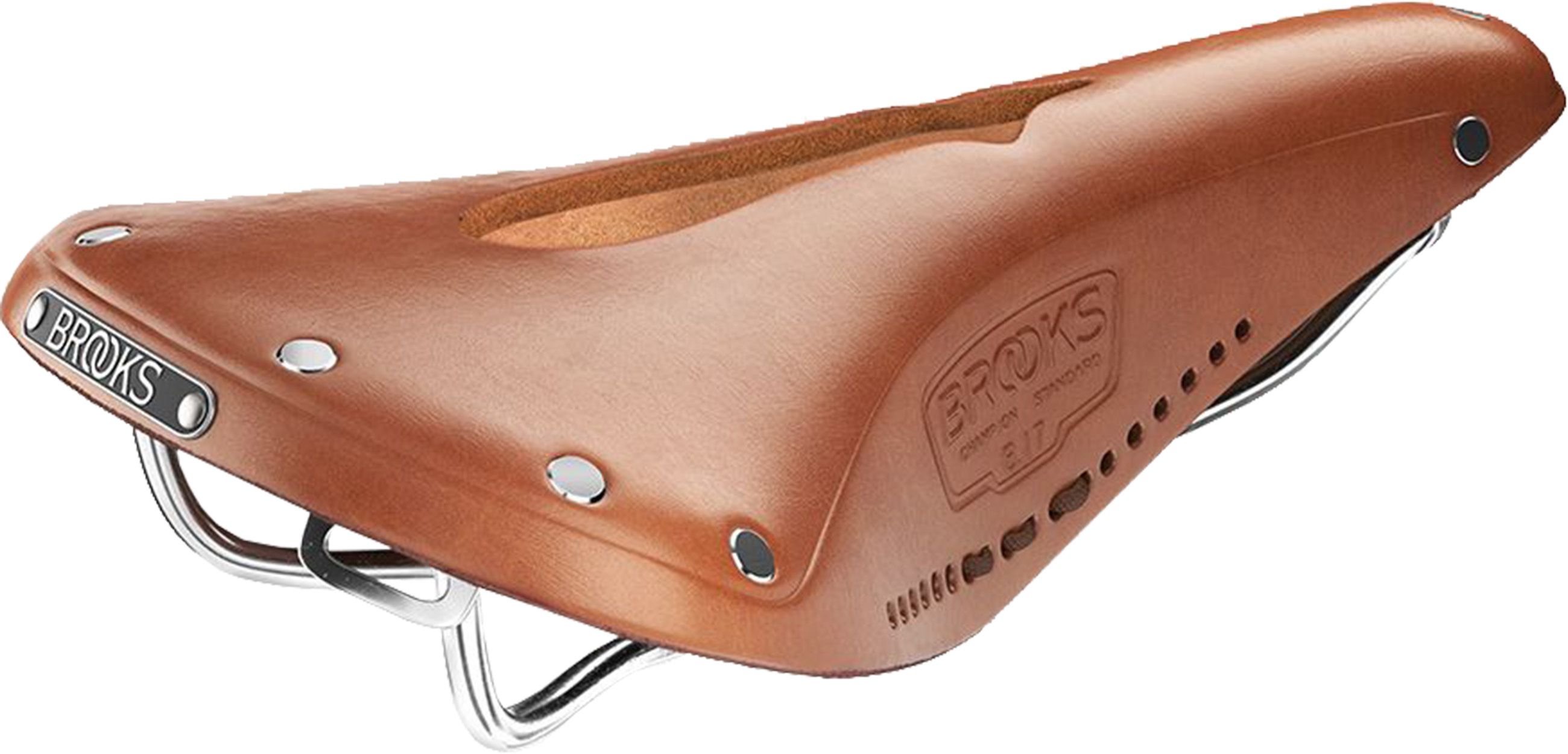 B17 CARVED Sattel / honey brown / 175mm