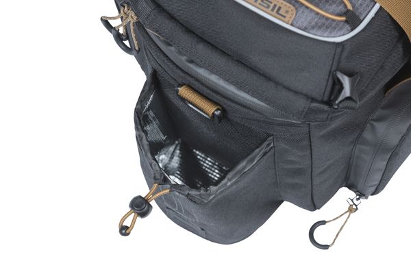 Miles Gepäckträgertasche XL Pro MIK / grau