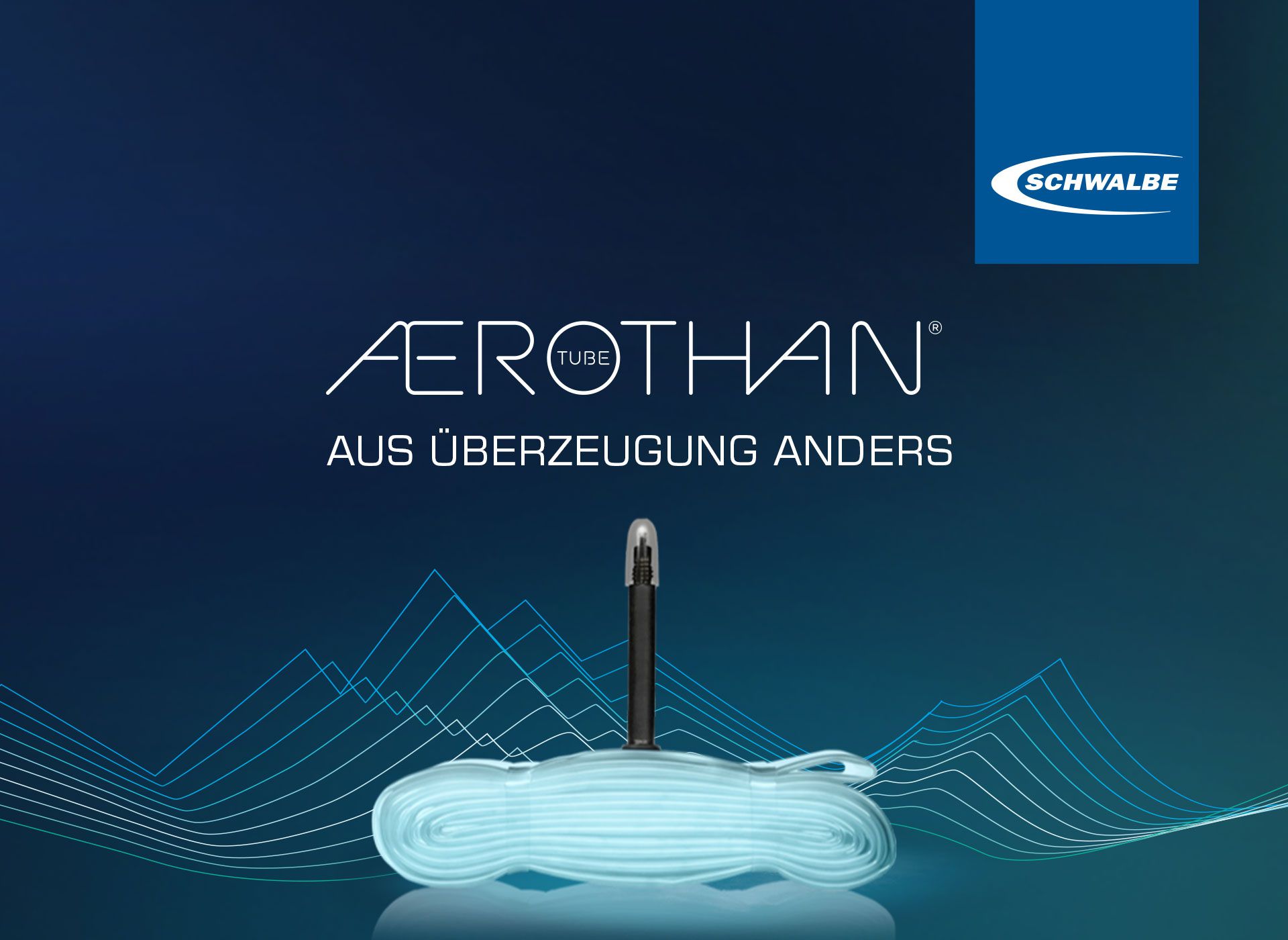 SCHWALBE AEROTHAN Schlauch / 28", SV16E, 60mm, 28/35-622