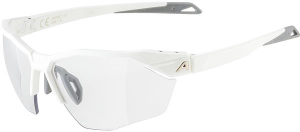 TWIST SIX S HR Varioflex Sportbrille / white matt / 135mm