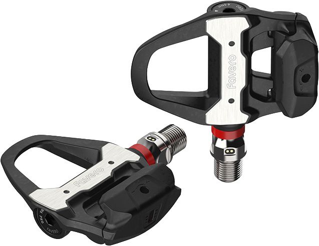 ASSIOMA PRO RS-2 Powermeter-Pedal / schwarz / SPD-SL
