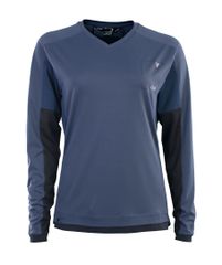 TRAZE AMP AFT Damen-Langarmshirt / indigo dawn / 34
