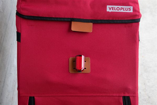 VELOSHOPPER Einkaufswagen / rot