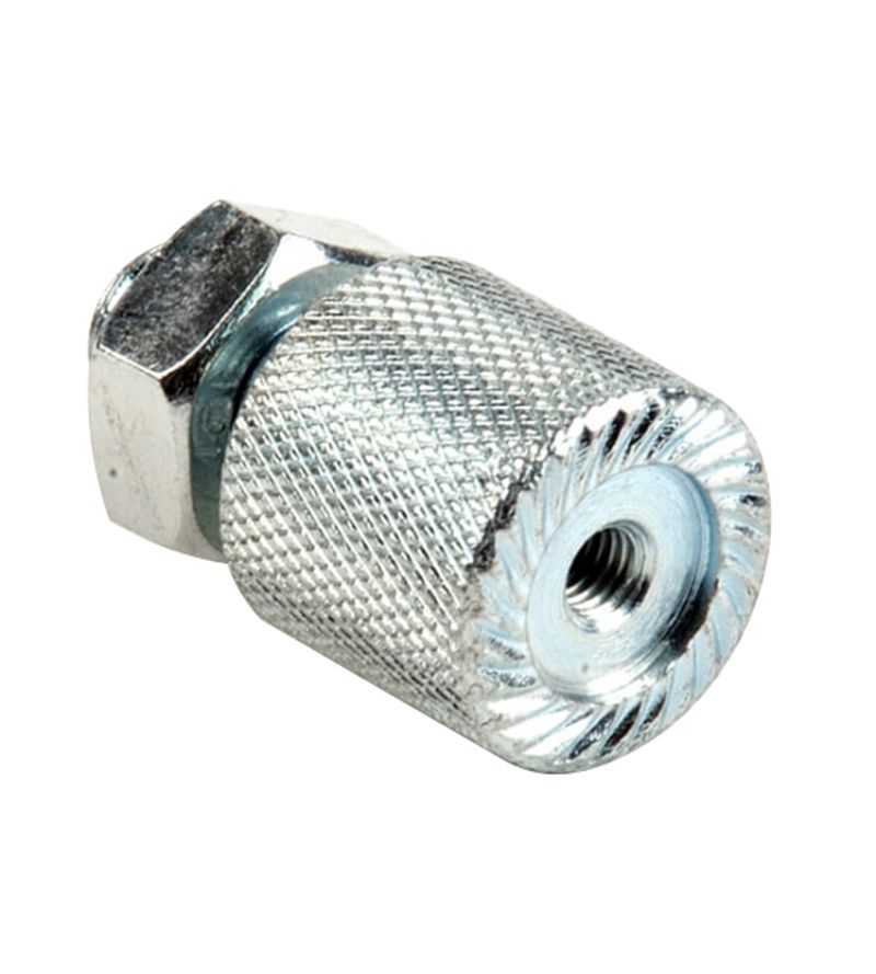 KUPPLUNGSADAPTER Schnellspannachse für Anhänger / silber