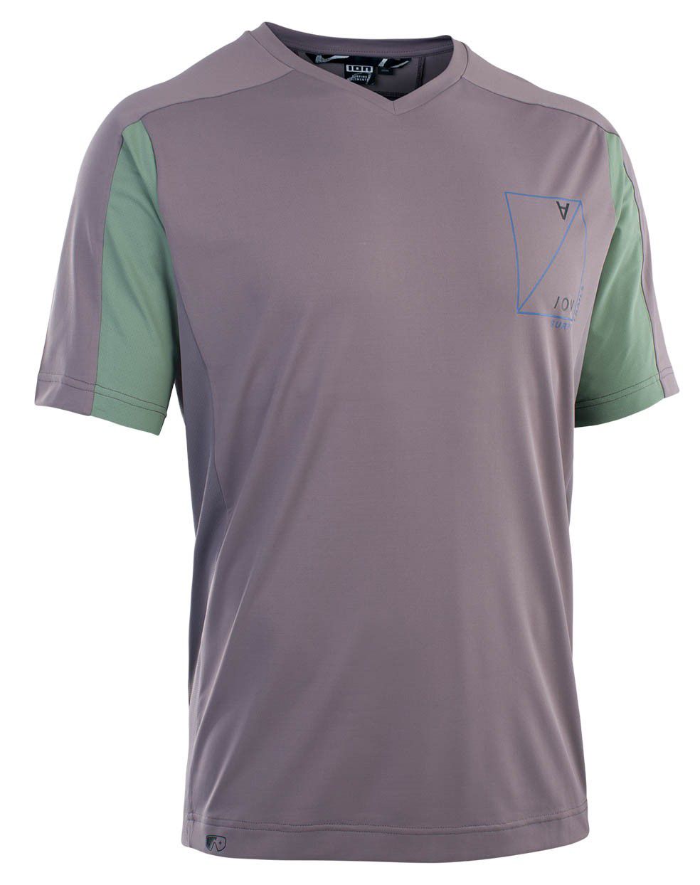 TRAZE AMP AFT Herren-Kurzarmshirt / shark grey / L