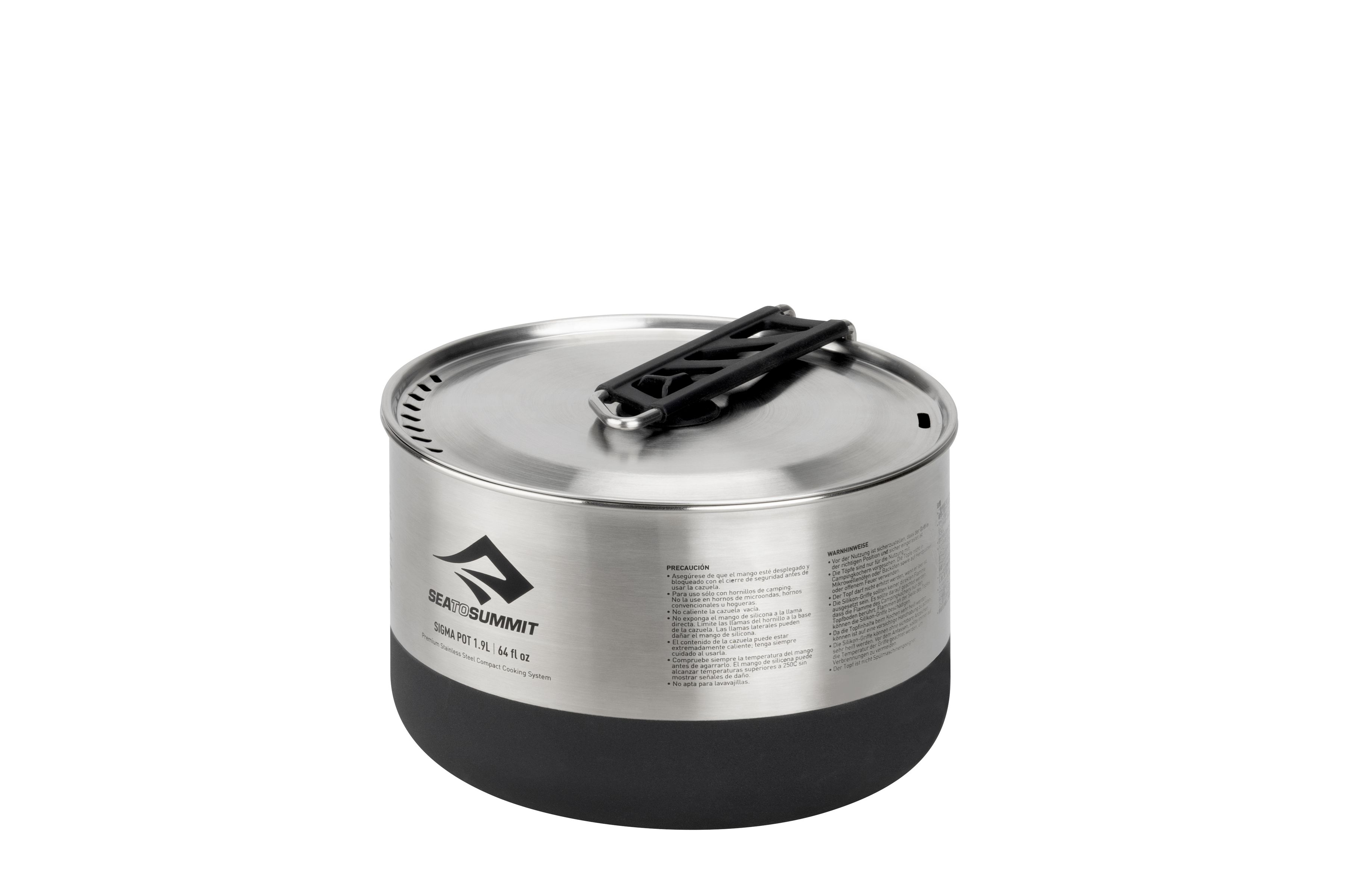SIGMA POT Edelstahltopf (1.9L, 2.7L) / silber / 1.9L