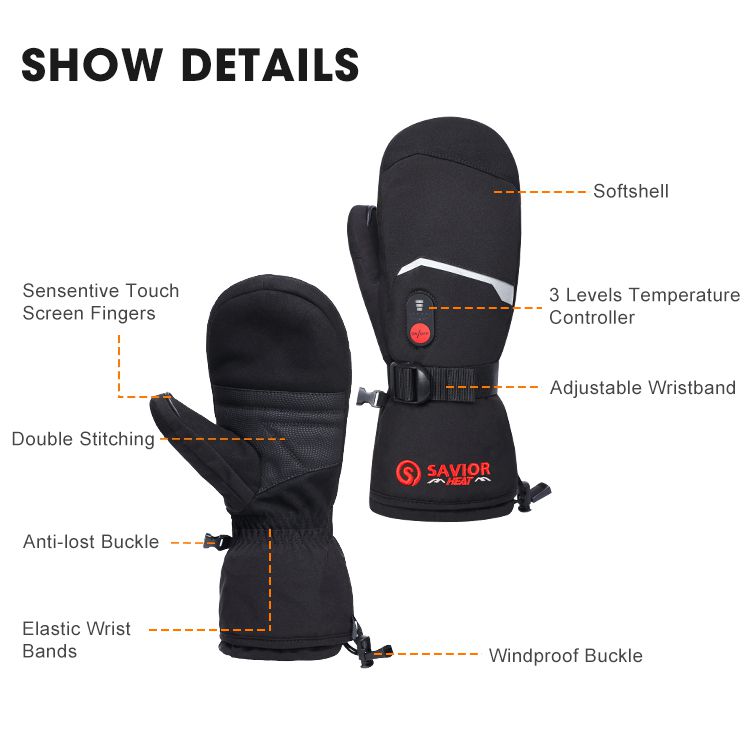 SAVIOR Wintersport Storm SHGS66E Unisex / black / L