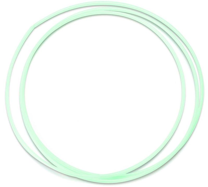SLICK LUBED LINER Ø 2x2.5mm, Länge 6m, transparent / weiss