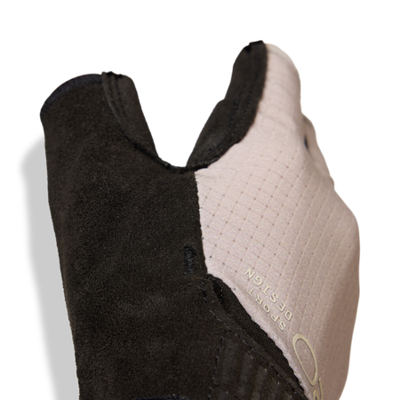 TESSA GEL II Damen-Kurzfingerhandschuhe / cloud grey / M