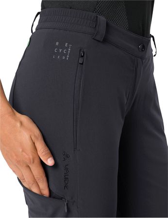 YARAS Damen-3/4-Tourenhose / black / 34