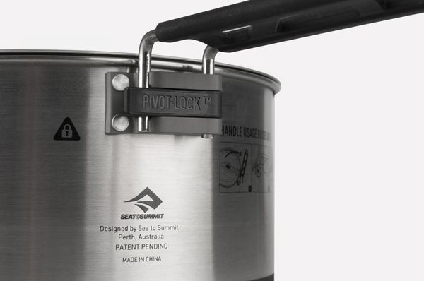 SIGMA POT Edelstahltopf (1.9L, 2.7L) / silber / 1.9L