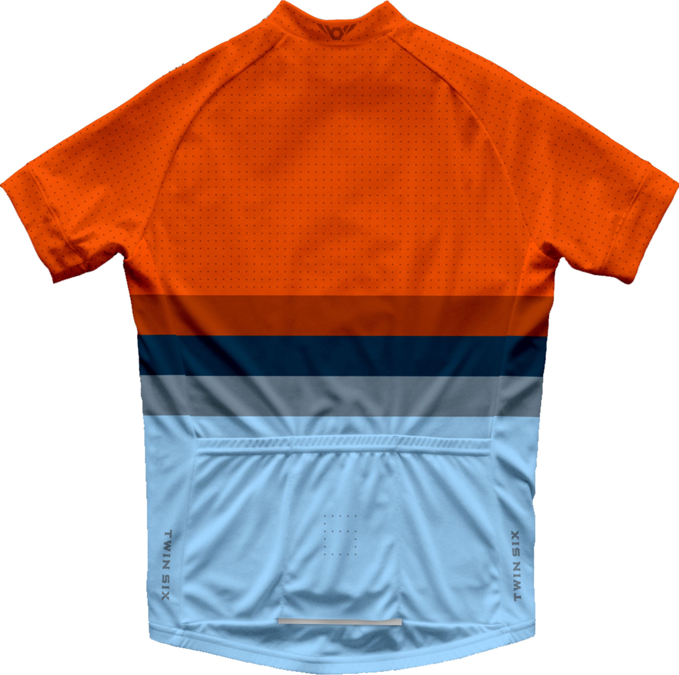 THE SOLOIST Herren-Kurzarmtrikot / orange/blue / S