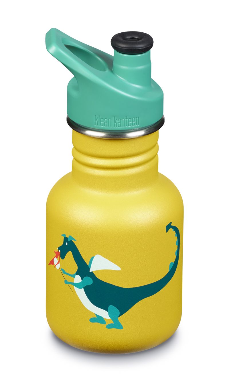 KID Flasche Dragon Snack aus Edelstahl