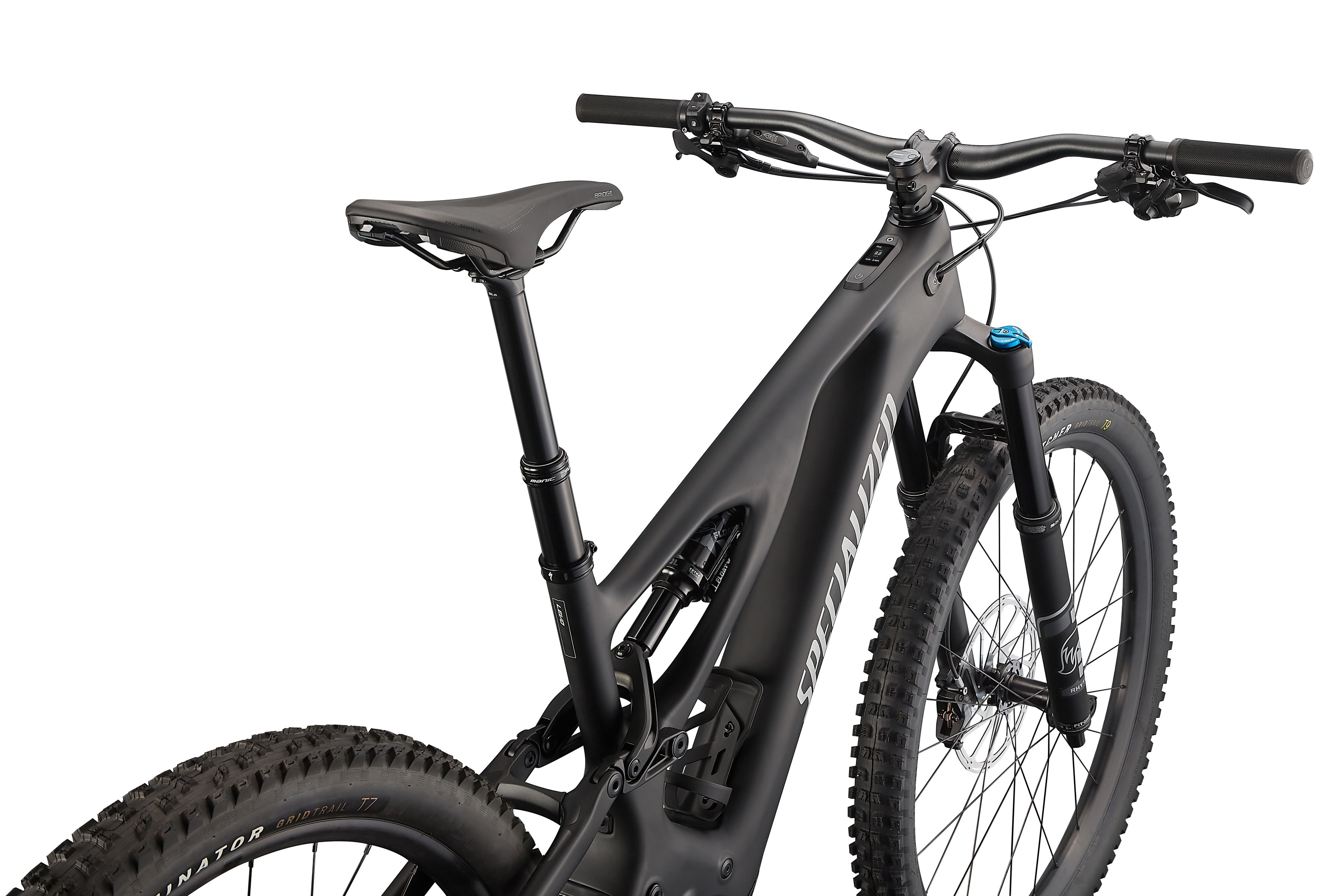 LEVO COMP CARBON E-MTB Fully / black light silver black / S2