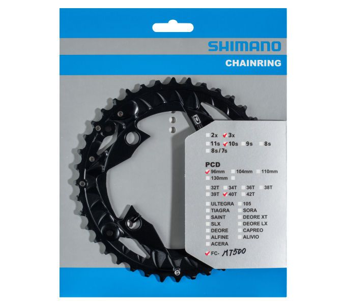 Kettenblatt SLX FC-M7000 Triple / schwarz / 40 Zähne