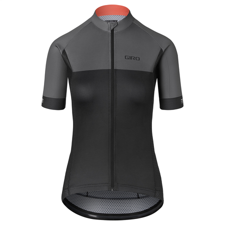 CHRONO Damen-Kurzarmtrikot / black/grey / M