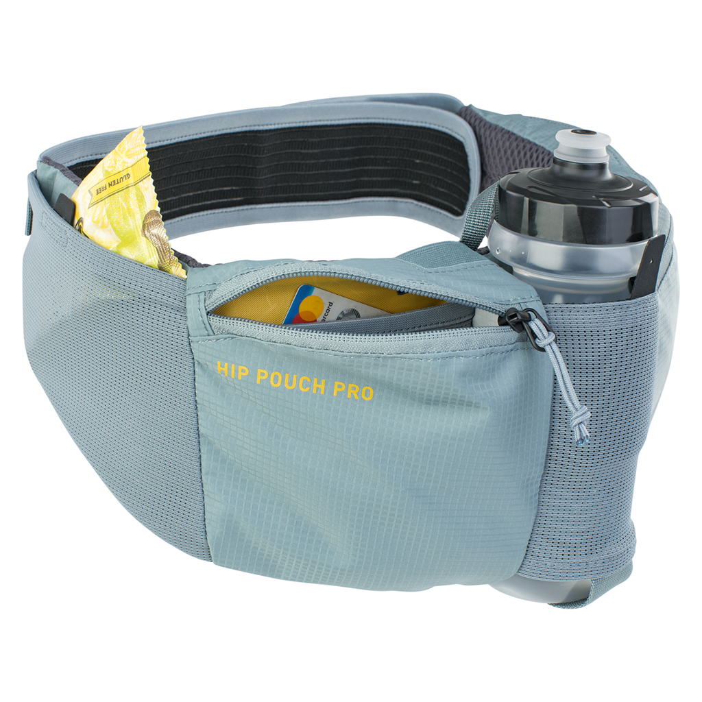 Hip Pouch Pro 1.5L + Drink Bottle 0.55L / steel