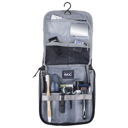 Wash Pouch / carbon grey/black