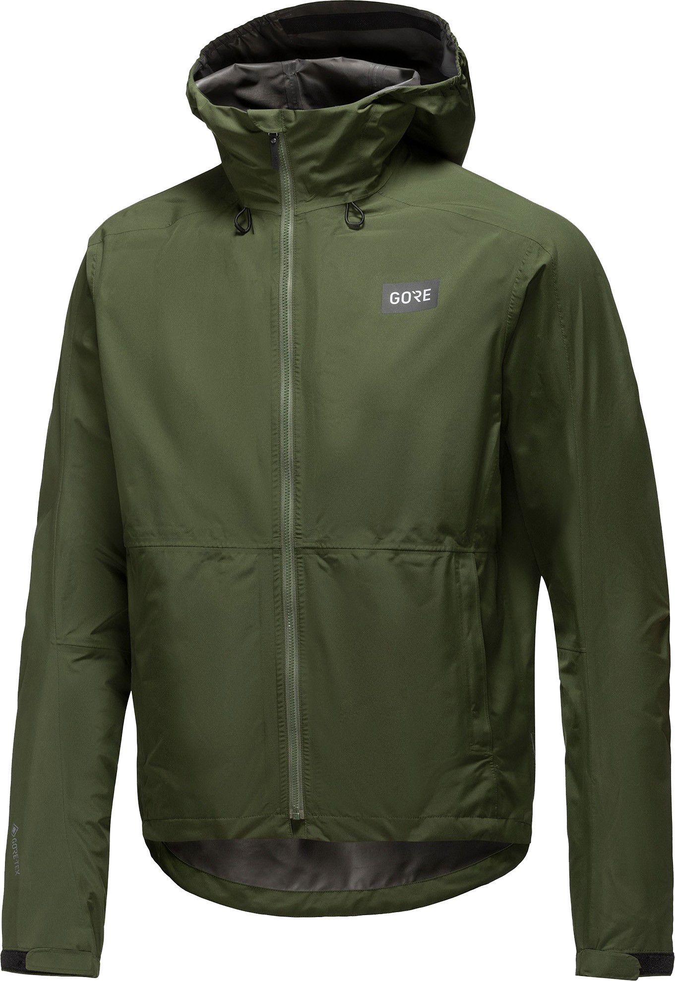 ENDURE GTX Herren-Regenjacke / utility green / S
