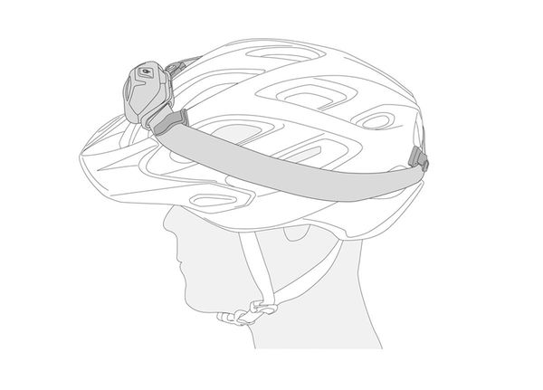 UNI ADAPTER Kabelclip für Velohelm