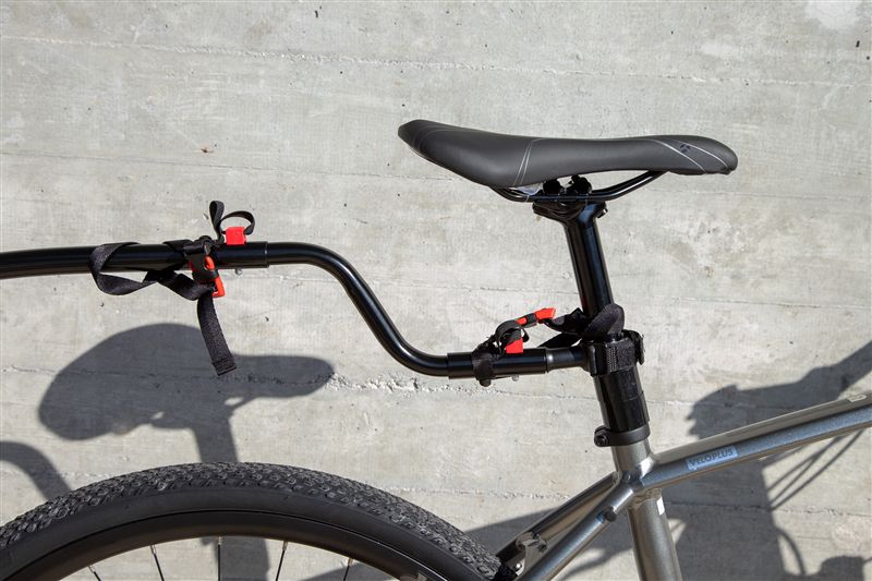 Deichselverlängerung für VELOSHOPPER / schwarz
