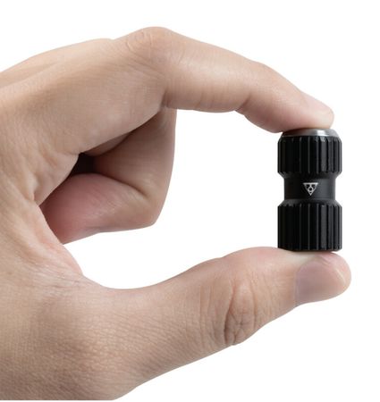 NANO AIRBOOSTER, CO2-Adapter / black / PRESTA-/SCHRADER-VENTIL