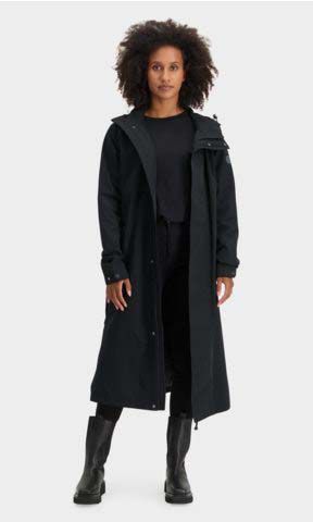 City Slicker Unisex Rain Coat Urban Outdoor / black / L