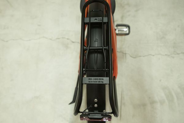 eMISSION  NEO+ Riemen E-City- und Alltagsvelo / sunset orange / 46 CM