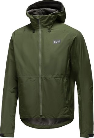 ENDURE GTX Herren-Regenjacke / utility green / S
