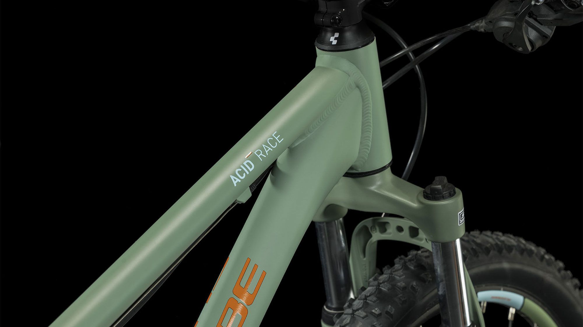 ACID 240 DISC Kinder- und Jugendvelo / green orange / 24 ZOLL