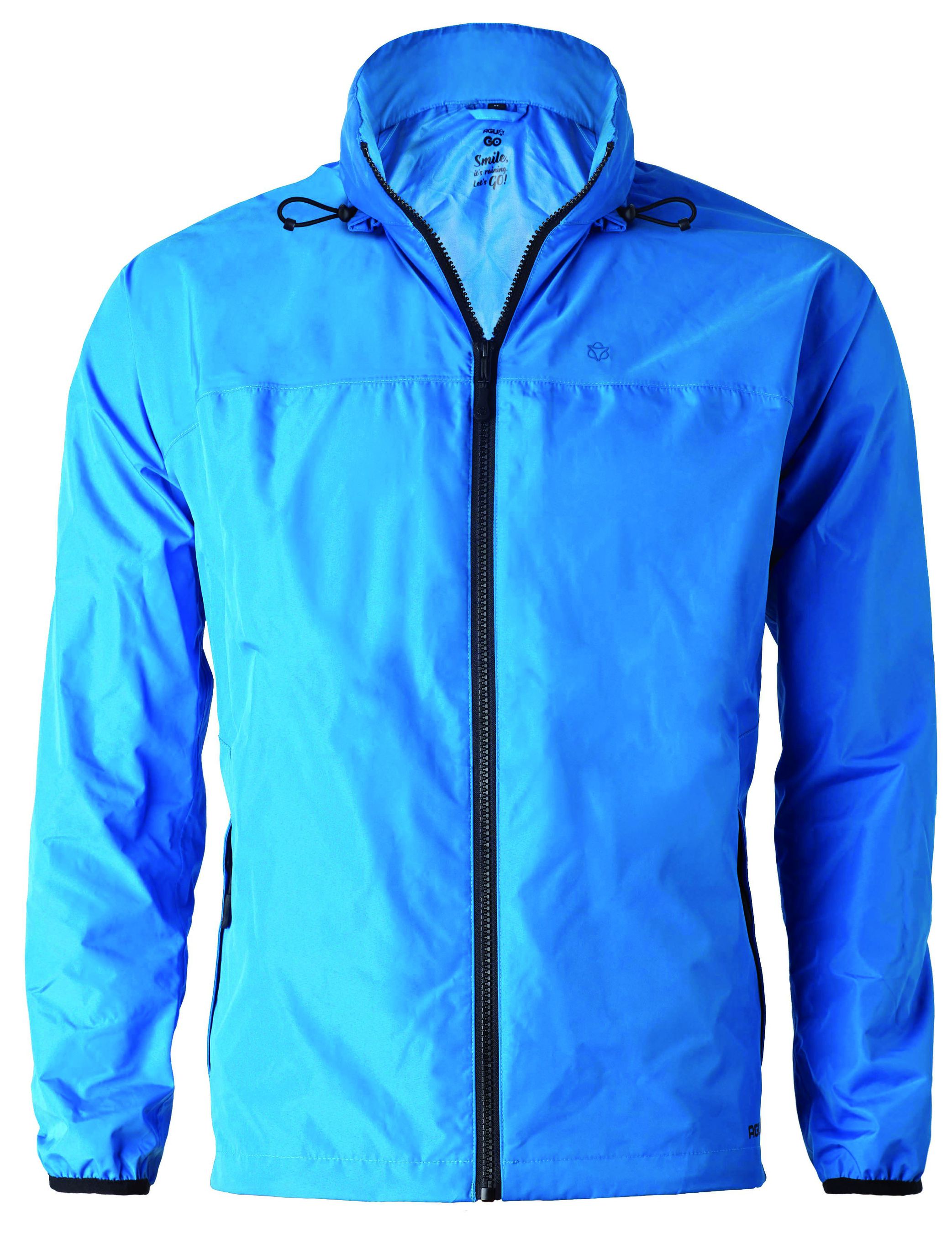 GO! Unisex Regenjacke / blue / S