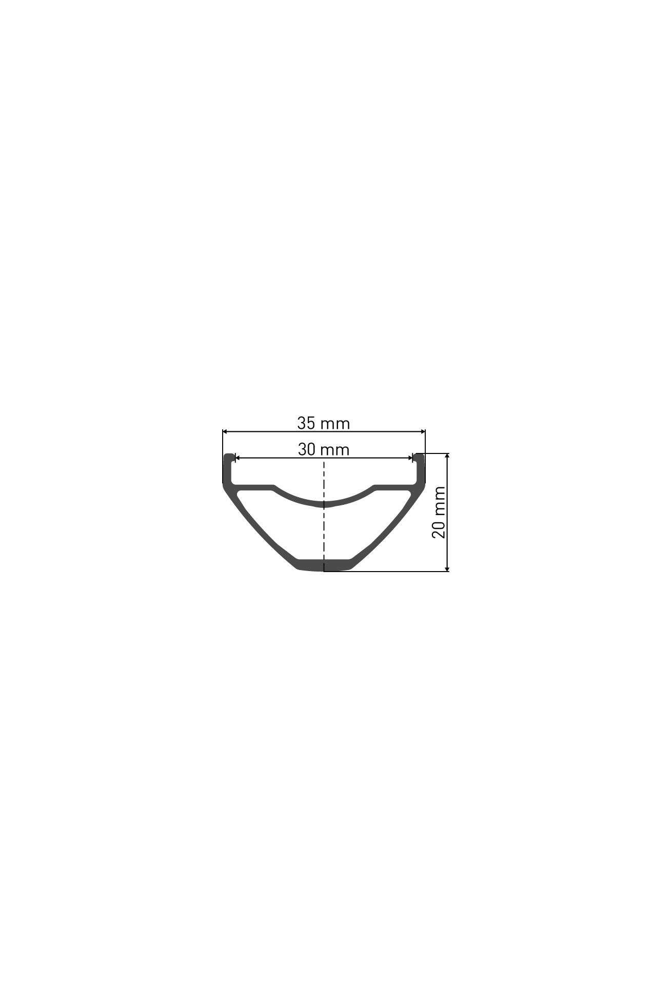 M 1900 SPLINE VR / Black / Vorderrad, 27.5", DB CL, 30mm, 110/15mm