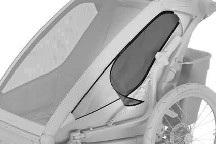 THULE CHARIOT SPORT 2 Gen. 2 Kinderanhänger / alu/yellow