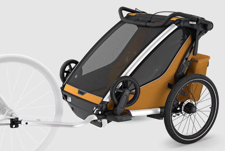 THULE CHARIOT SPORT 2 Gen. 2 Kinderanhänger / alu/yellow