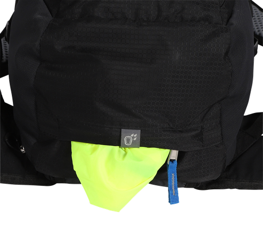 YAK Rucksack 19 + 5 Liter / schwarz grau / 19+5L