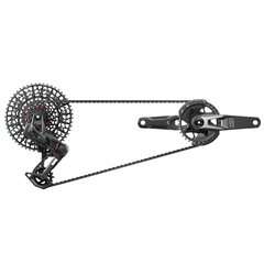 Groupset X0 Eagle AXS Transmission / black/silver / 165mm/32t