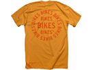 BIKES Herren-Kurzarmshirt / golden yellow / S