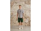 LAGAZUOIM Herren-Kurzarmshirt / grey melange / S