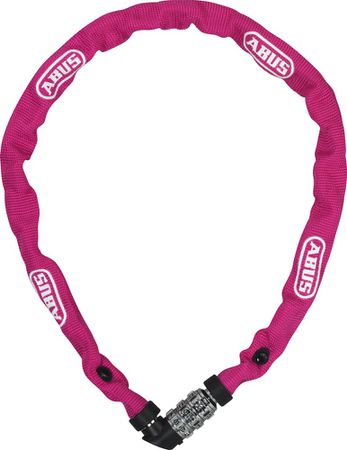 Abus Kettenschloss 1200 Web Code / pink / 600 mm, 200 g