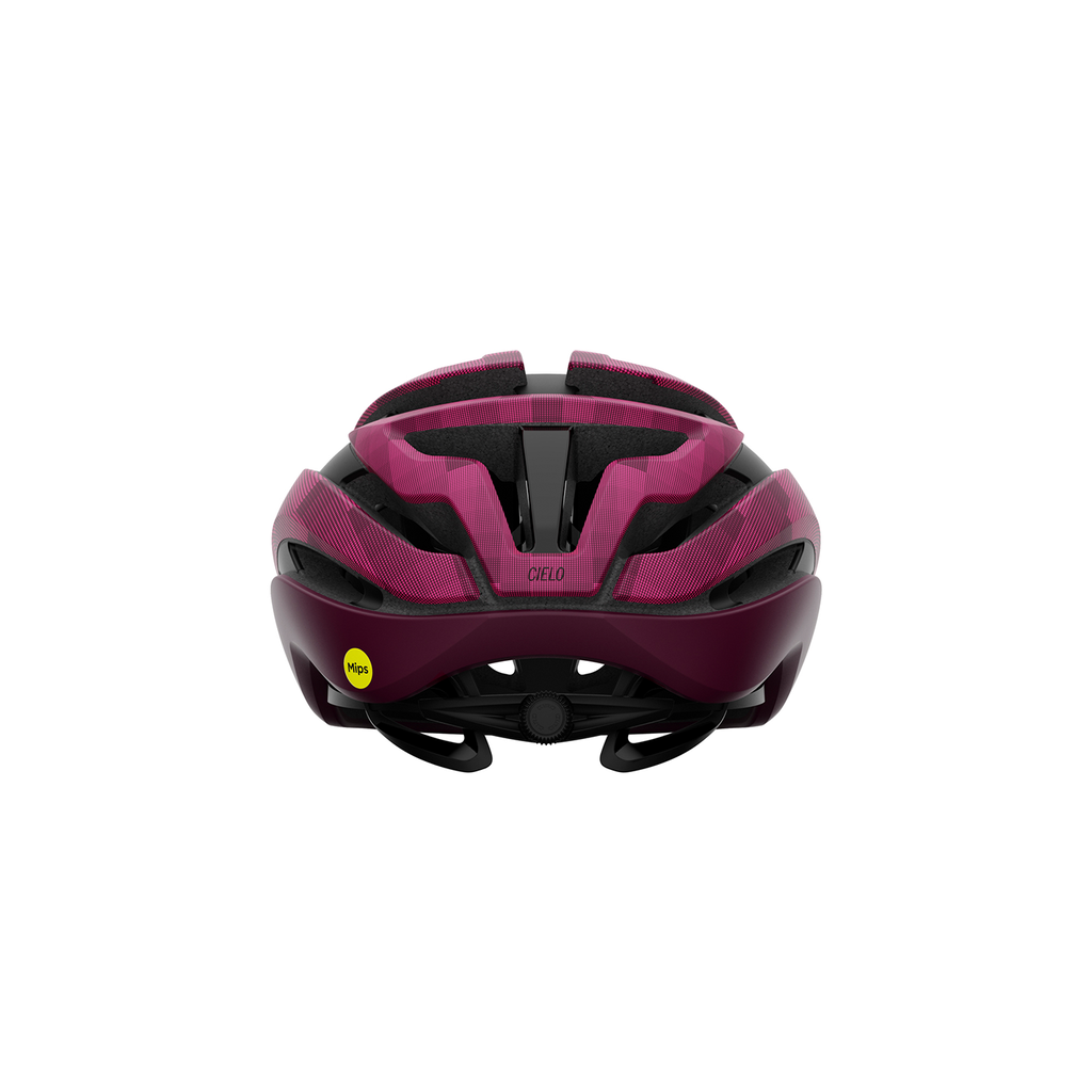 CIELO MIPS Velohelm / matte dark cherry towers / M 55-59