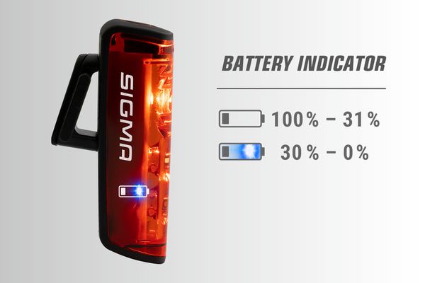 Sigma Rücklicht Blaze / schwarz