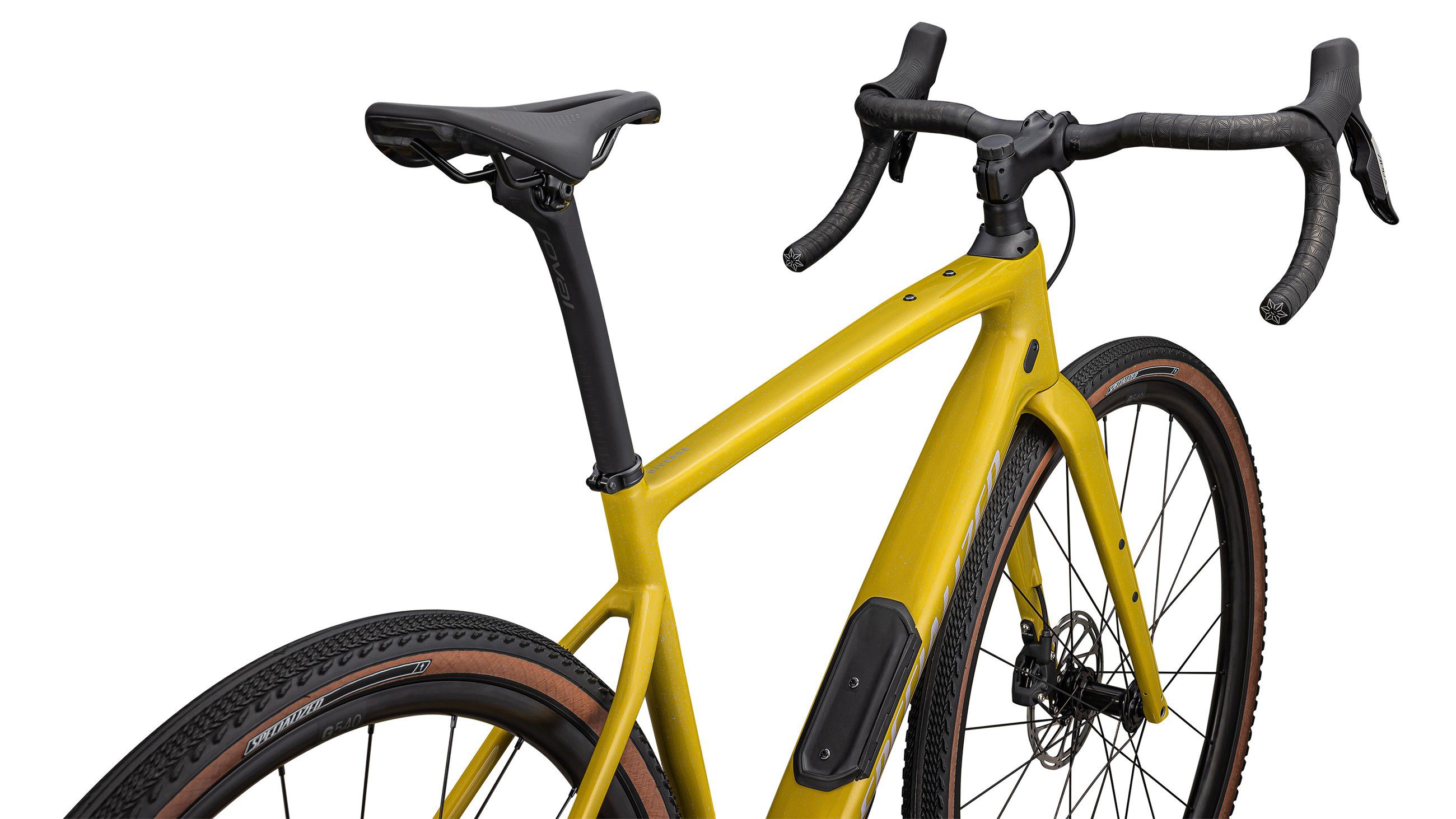 DIVERGE COMP CARBON Gravelbike / gloss metallic sulfur amber glow purple haze metal / 58 CM