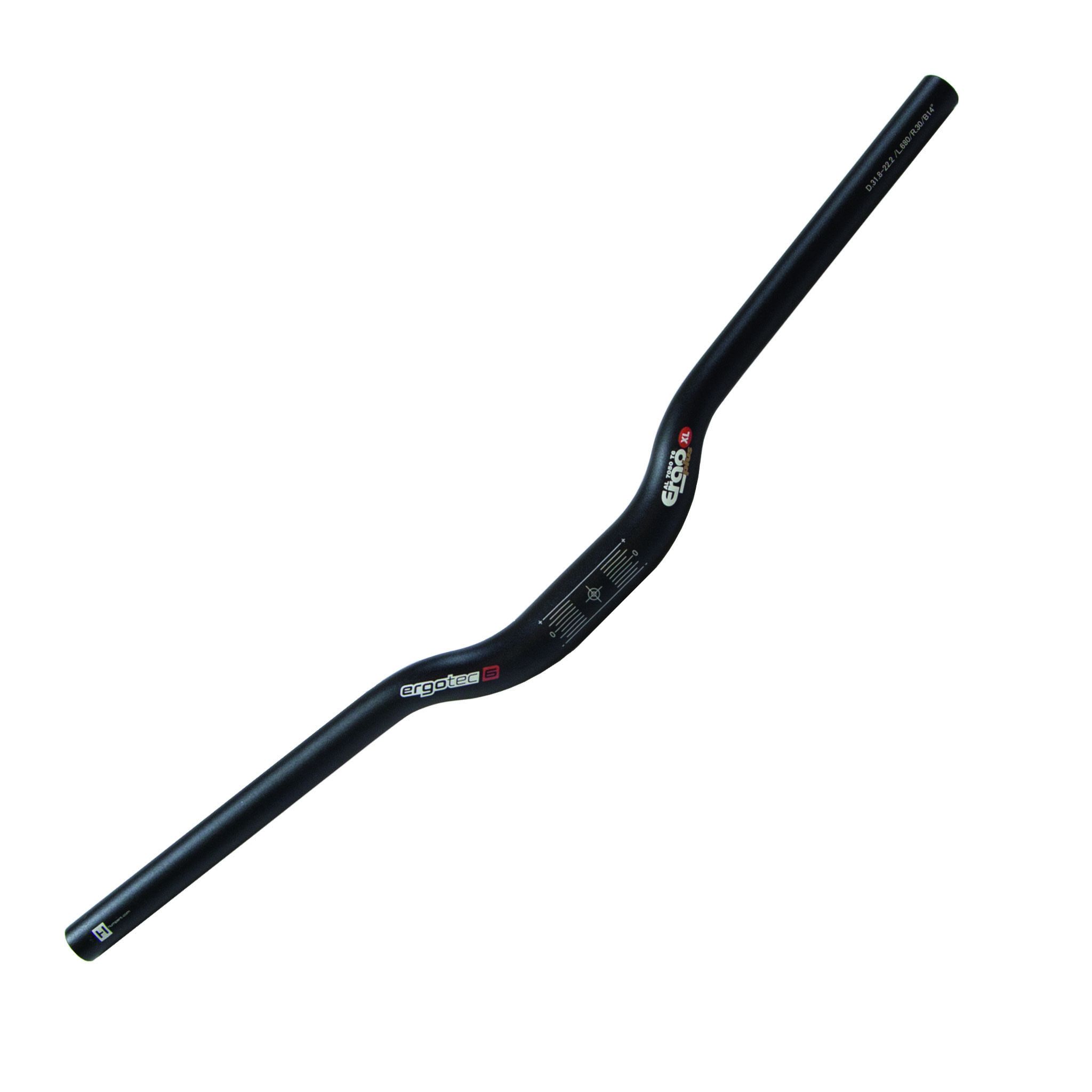 ERGOTEC 6 ERGO PLUS / schwarz / 680mm