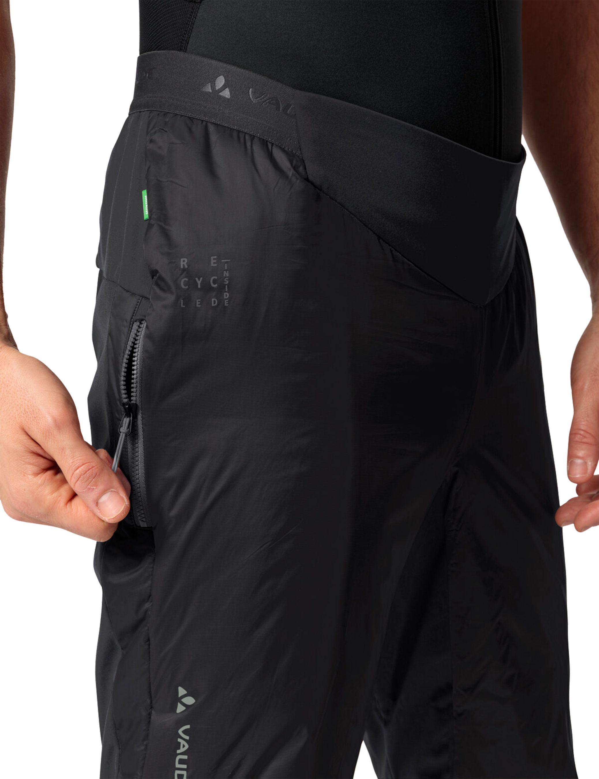 KURO INSULATION Unisex-Loftshorts / black / XXL