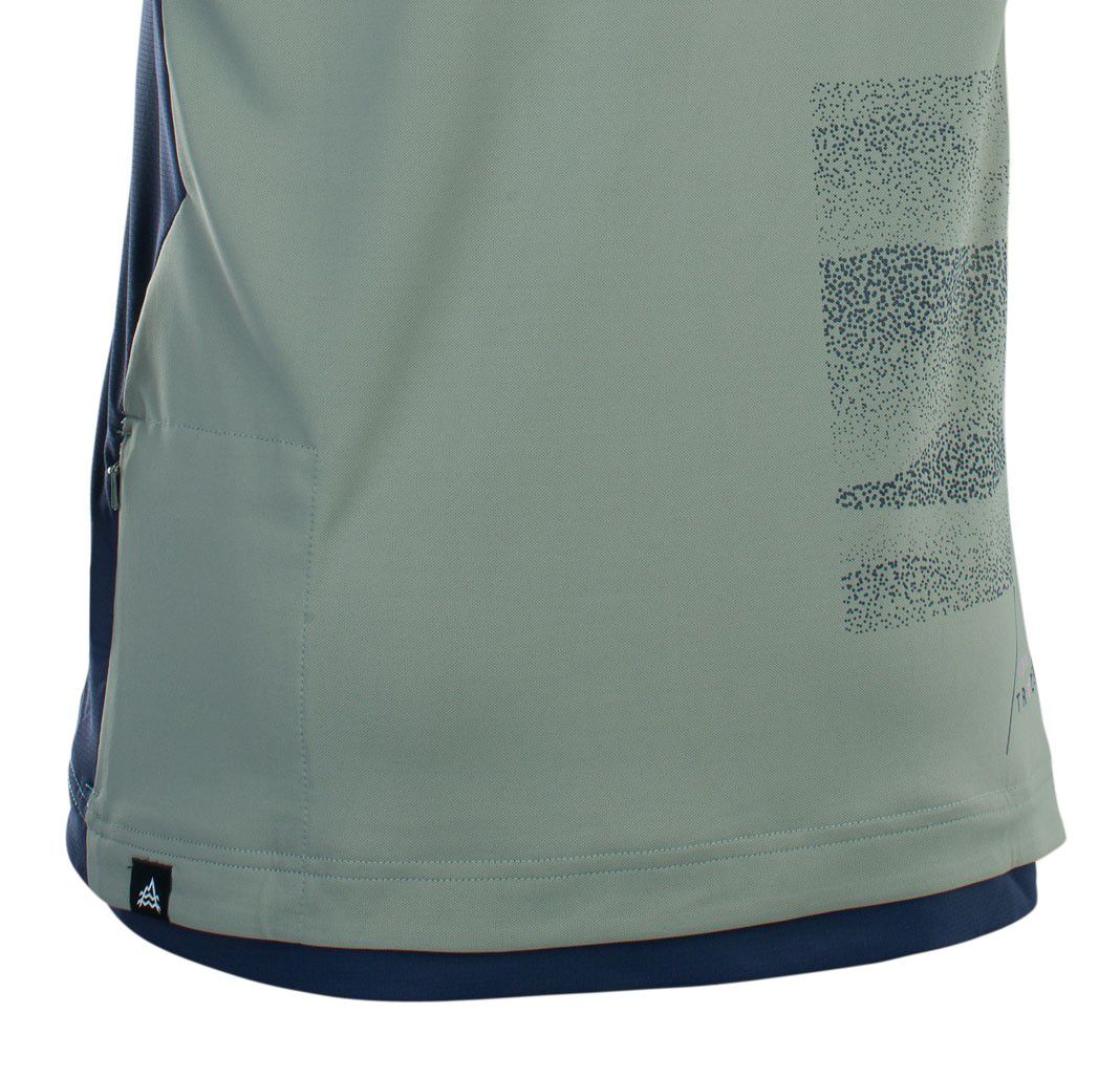TRAZE AMP AFT Damen-Kurzarmshirt / sea grass / 34